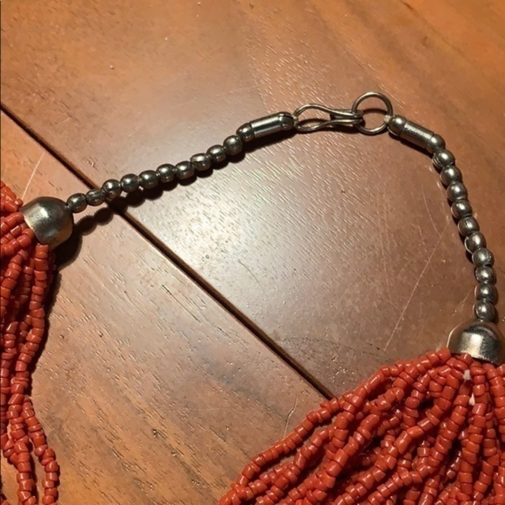 Beaded Statement Necklace - image 5